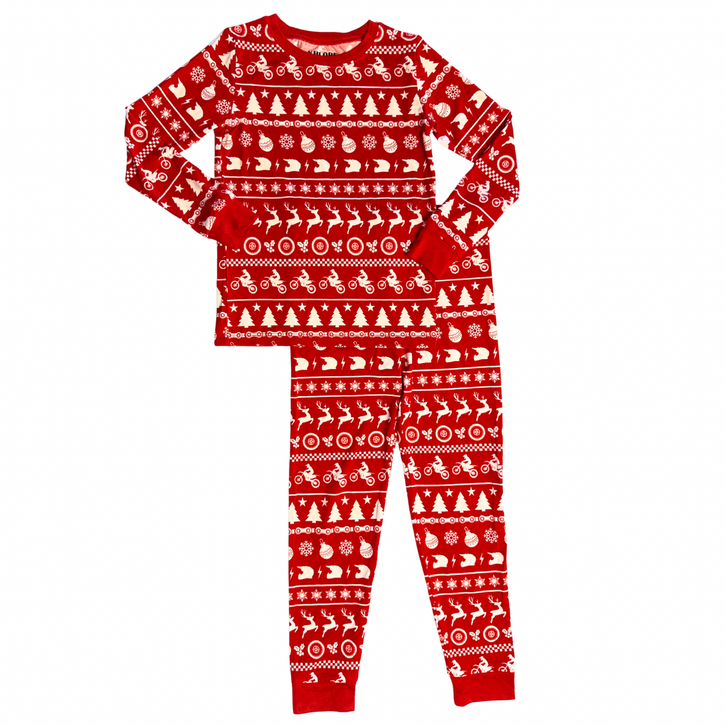 Two Piece Christmas Pajama Set