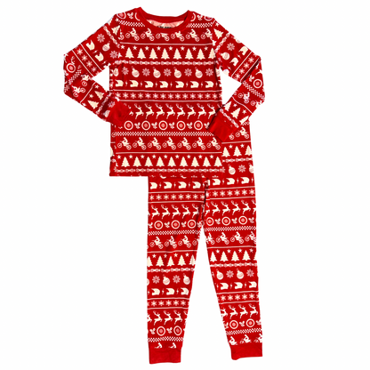 Two Piece Christmas Pajama Set