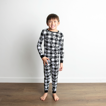 Two Piece Christmas Pajama Set