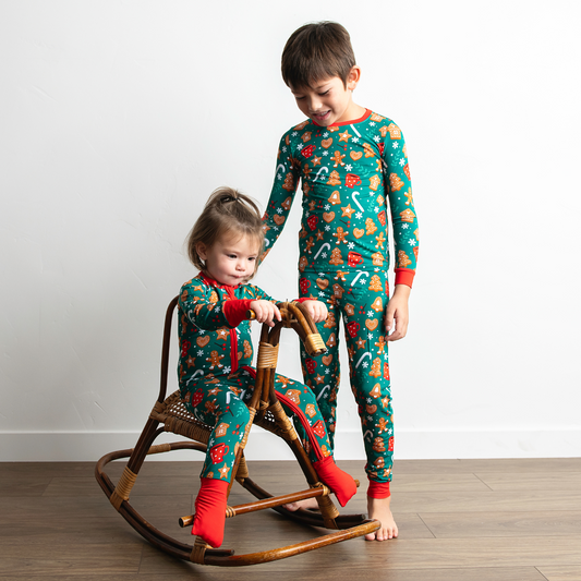 Two Piece Christmas Pajama Set