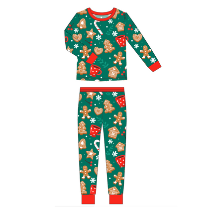 Two Piece Christmas Pajama Set