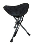 Black Travelchair® C-Series Slacker Stool Open